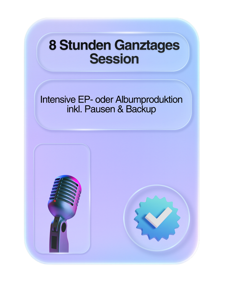 8 Stunden Ganztages-Session